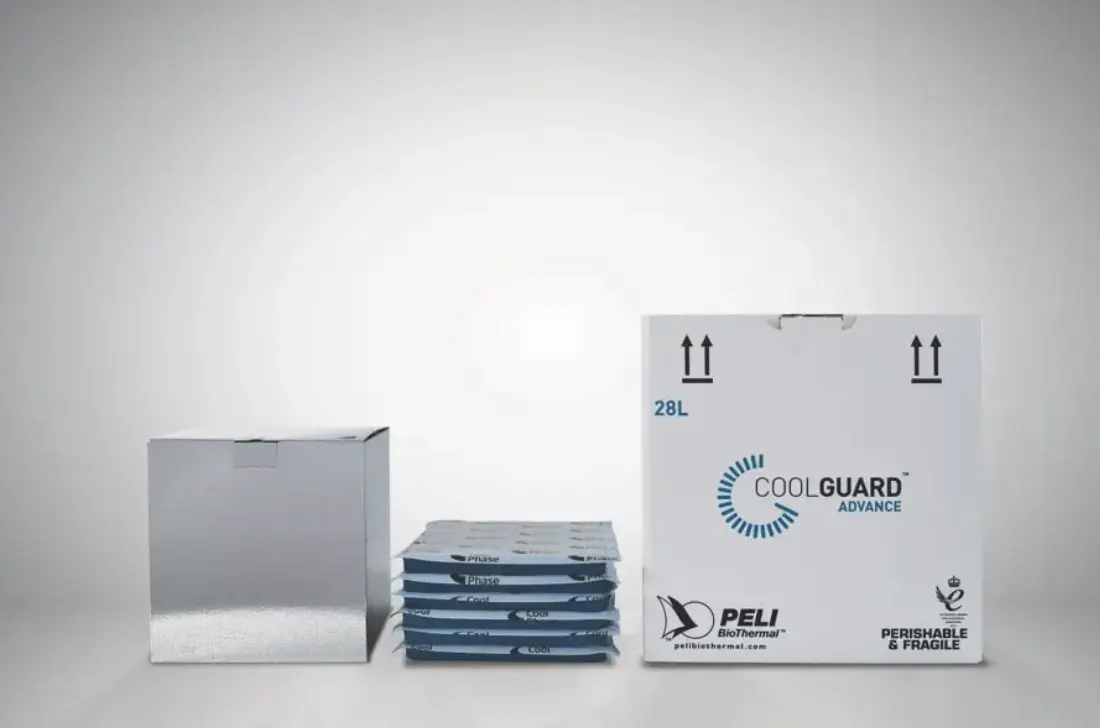 Insulated panels (VIP) and Phase change materials (PCM) combine to provide CoolG
